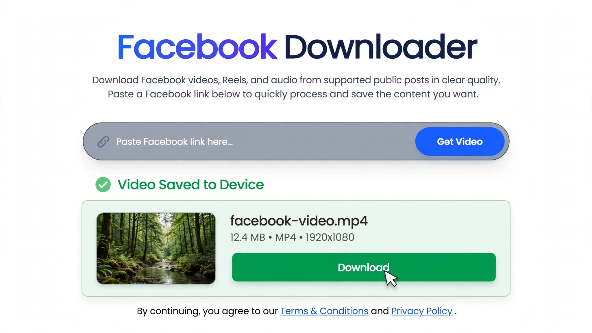 Download and save Facebook media