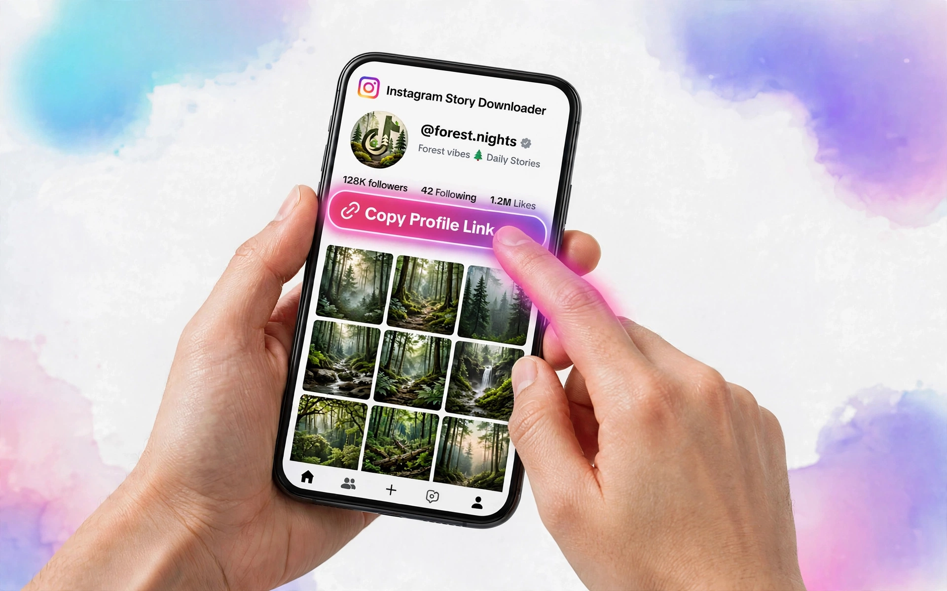 Copy an Instagram Story link
