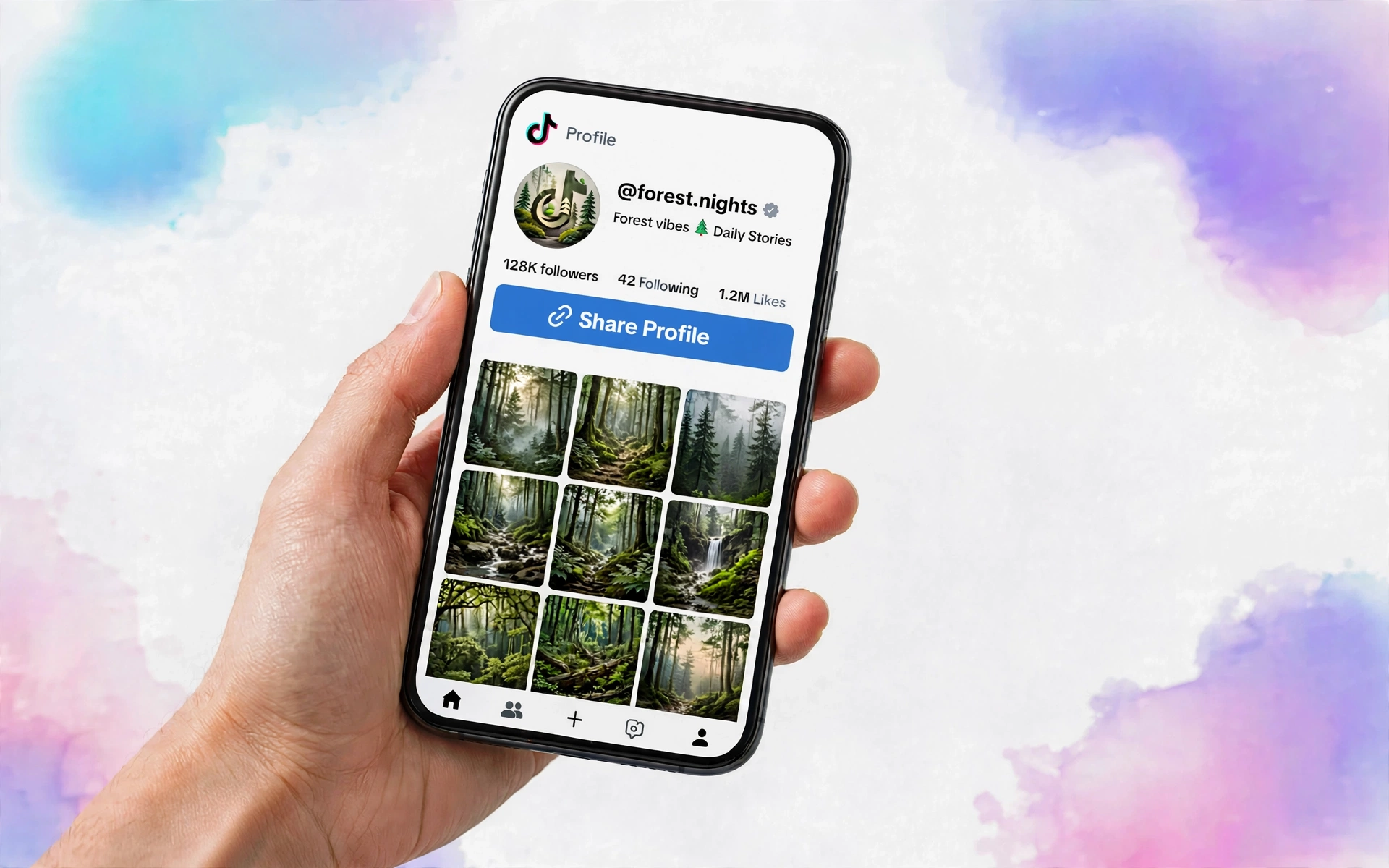 Find a TikTok story to download